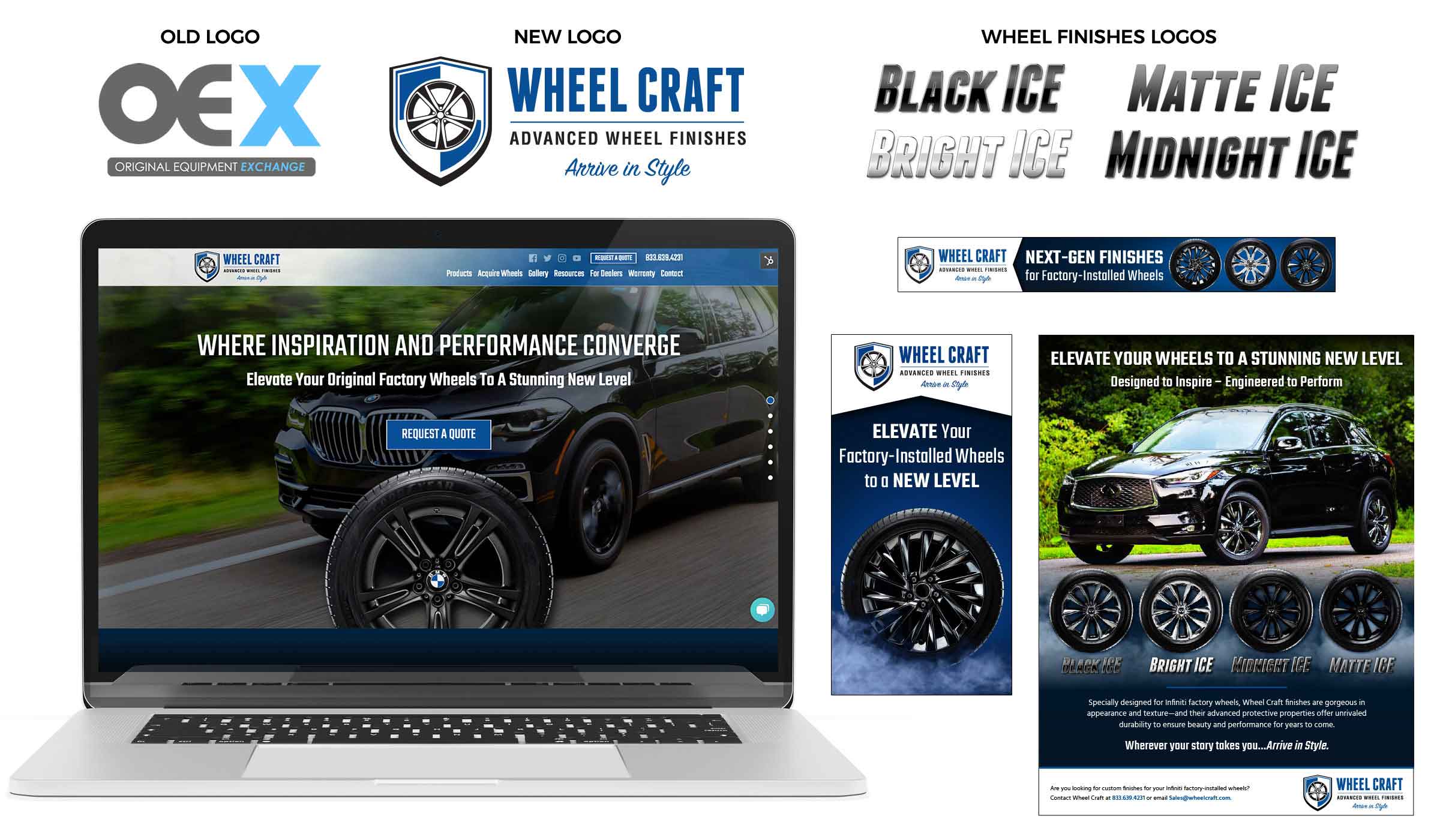 WheelCraft-Branding Success Story Collage